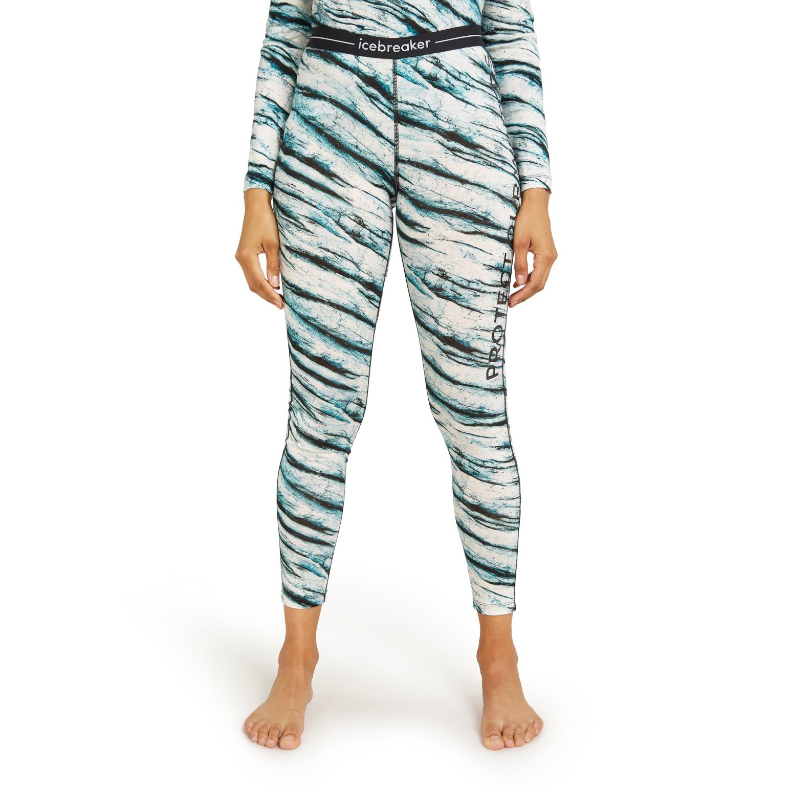 Icebreaker W Merino 200 Oasis Leggings POW AOP